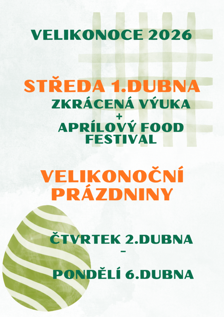 Velikonoční prázdniny 2026